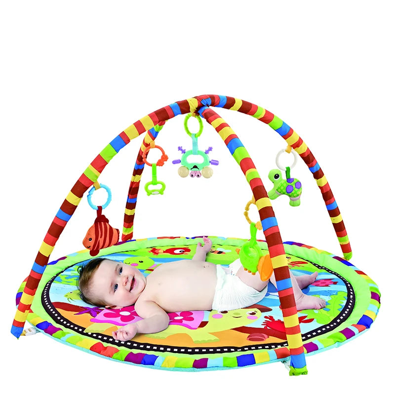 Multifunctional Fitness Frame Round Play Crawling Mat