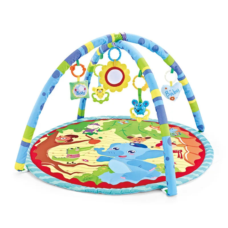 Multifunctional Fitness Frame Round Play Crawling Mat