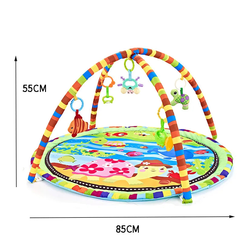 Multifunctional Fitness Frame Round Play Crawling Mat