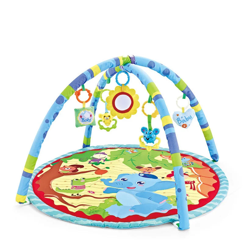 Multifunctional Fitness Frame Round Play Crawling Mat