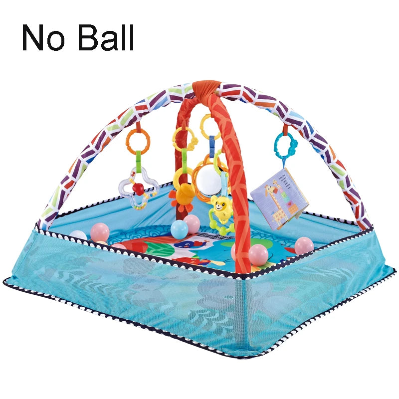 Multifunctional Fitness Frame Round Play Crawling Mat