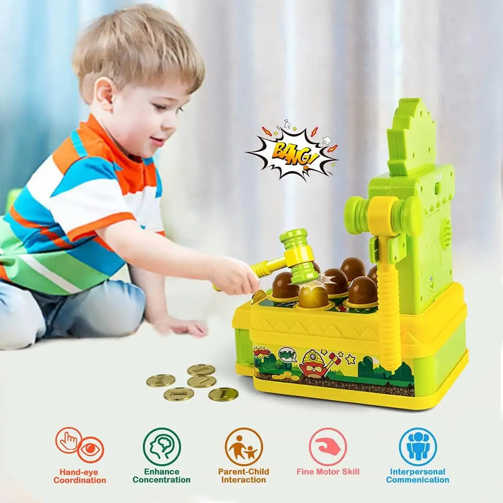 Mini Coin Operated Arcade Game Bank  Toy