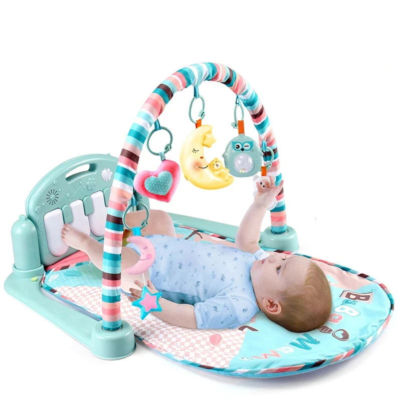 Baby Fitness Stand Music Play Gym Activity Toys