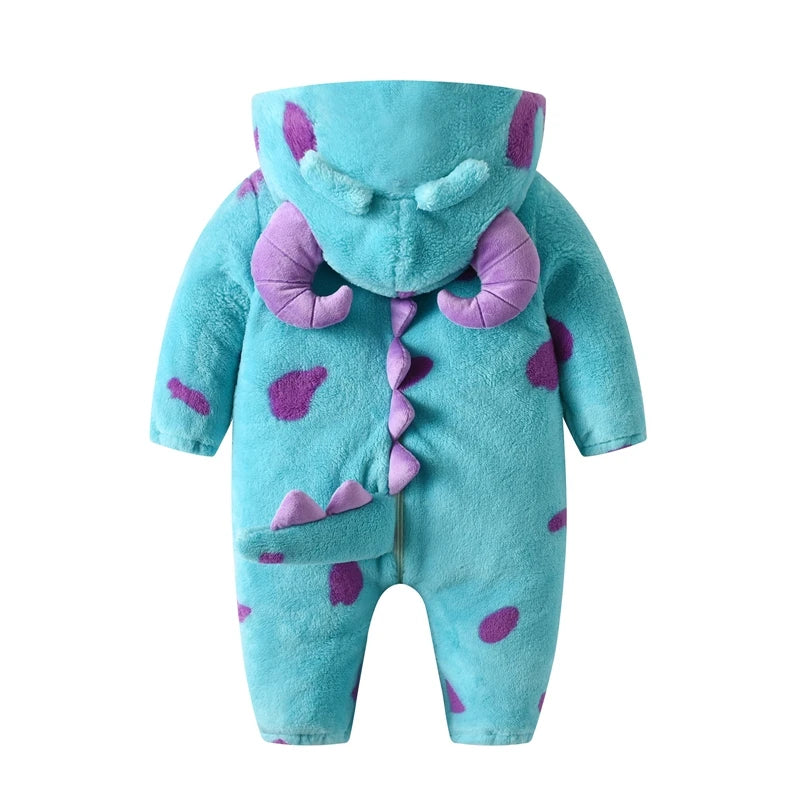 Baby Boy Girl Fleece Jumpsuit