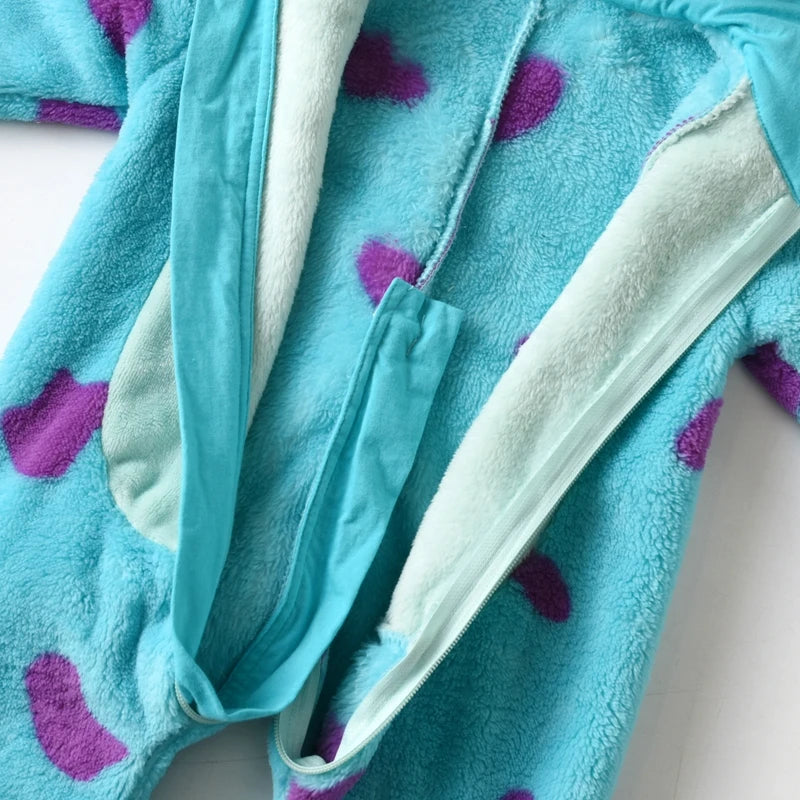 Baby Boy Girl Fleece Jumpsuit